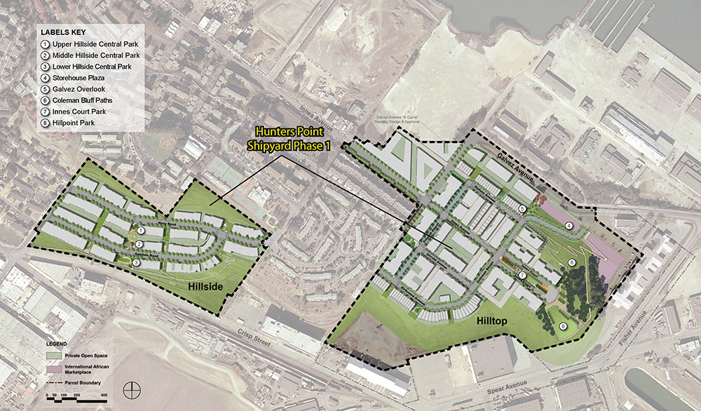 Hunters Point Shipyard Phase 1 - Project Area Maps | Office of Community  Investment and Infrastructure