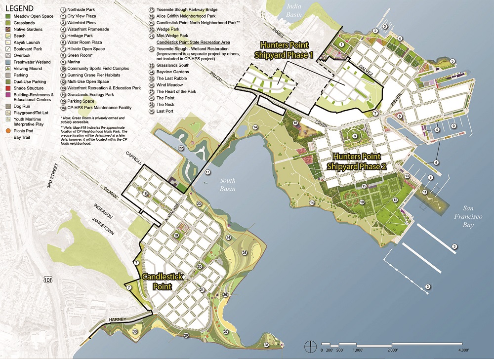 CP-HPS Phase 2, Open Space Network Plan